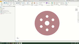 Belajar Menggunakan fitur Circular di Autodesk Inventor