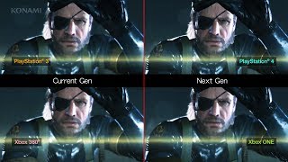 Metal Gear Solid 5 Graphics Comparison PS4 Vs Xbox One