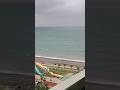 Batumi beach in October, Black Sea, Georgia #shorts