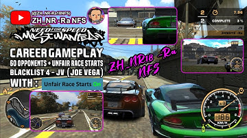 Need for Speed Most Wanted Career Gameplay [Blacklist 4 - JV Joe Vega] #nfs #nfsmw #nfsmostwanted