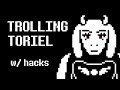 UNDERTALE Trolling Toriel w/hacks [Debug Mode]