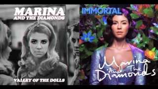 Marina and The Diamonds - Valley of the Immortals (Mash Up)