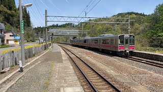 奥羽本線  快速弘前行  3624M  鶴ヶ坂駅通過  701系