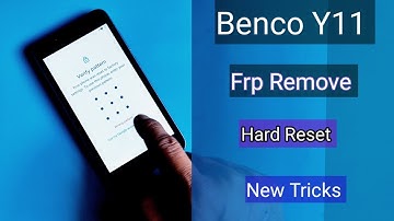 @Benco_Y11_Frp_Remove_Hard_Reset Pattern Unlock || Google_Account Remove without Pc
