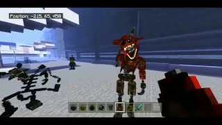 Five Nights At Freddy's 3 Addon (Minecraft Mod Review) [Mod By Dany Fox]