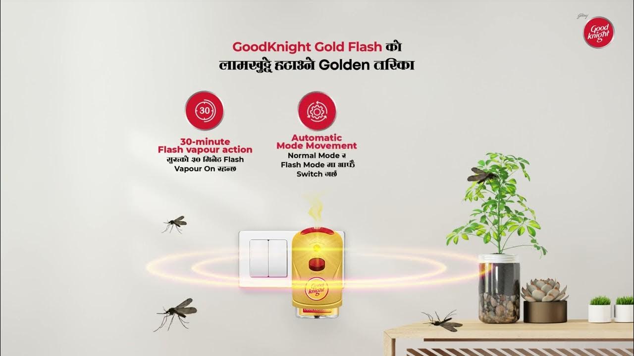 Flash Vapour Action And Automatic Mode Movement GoodKnight Gold Flash flash-vapour-action-and-automatic-mode-movement-goodknight-gold-flash