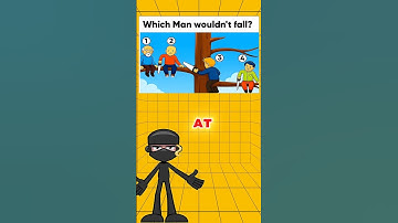 welke man zou niet uit bomen vallen 🤔#quizchallenge #triviatricks #brainteaser