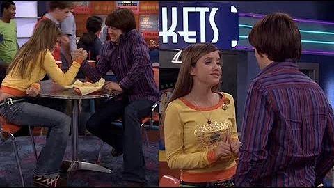 Drake & Josh - Lucy Challenges Drake To A Wrestling Match, To Score Bragging Rights
