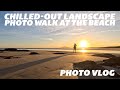Chilled sunset summer beach vibes in south coast nsw  australian photo vlog 23