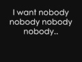 Miniature de la vidéo de la chanson Nobody (Karaoke Version)