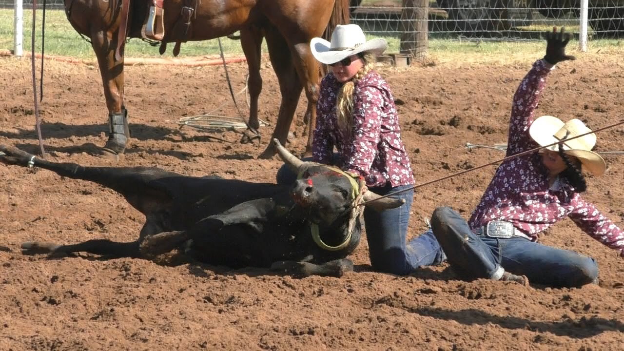 Team Doctoring - 2019 WRRA Roaring Springs Rodeo - 1st Go - YouTube