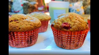 STRAWBERRY BANANA MUFFINS - CHRISTMAS 2019 - DESSERT - DEEPALI OHRI