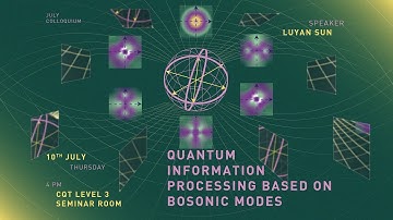 Quantum information processing based on bosonic modes