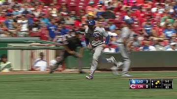 LAD@CIN: Pederson drives in Gonzalez, extends lead