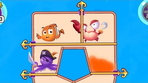 Fish game Pull the pin fish rescue game Android iOS game