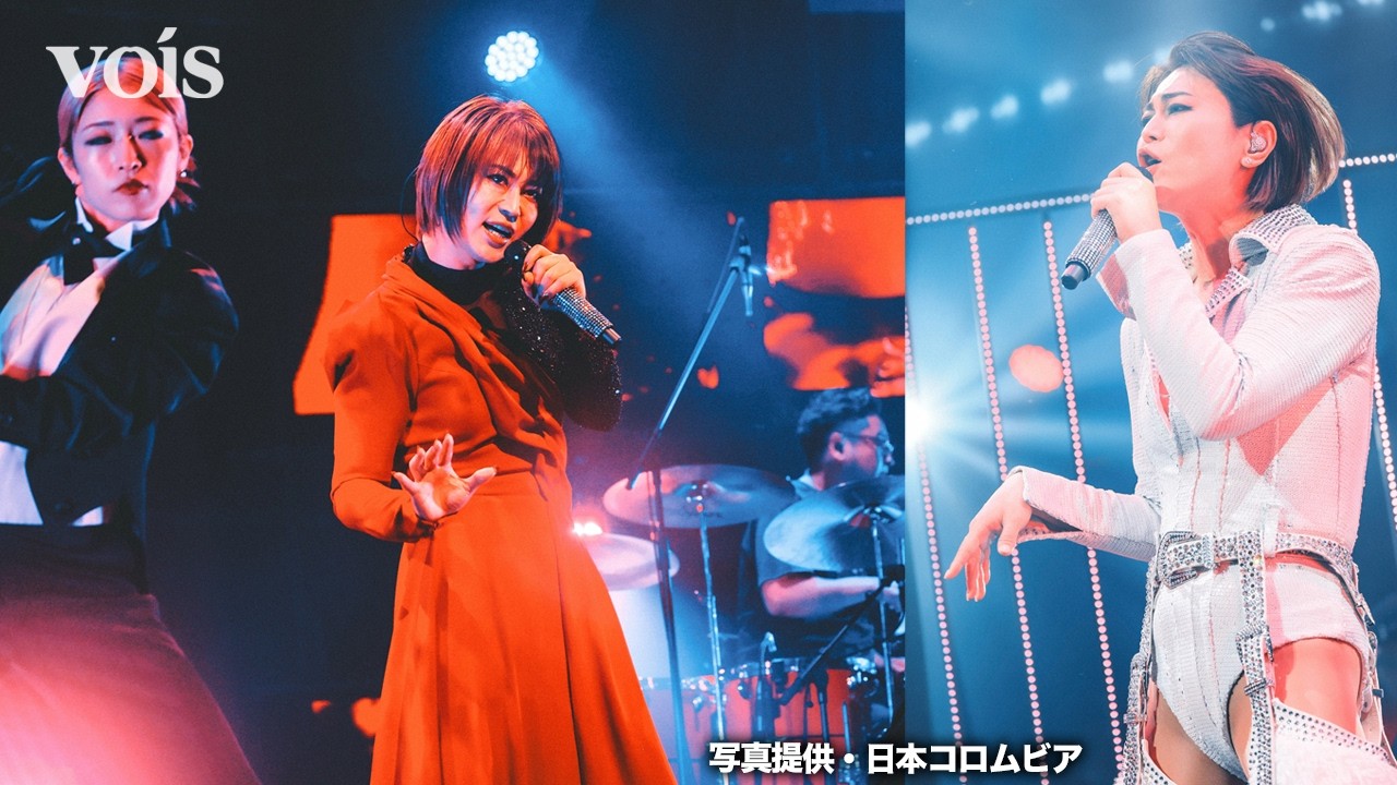 氷川きよし、KIINA.として魅せる5年ぶりPOPS LIVE 「薔薇 VOLCANO