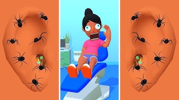 Earwax Clinic in New Levels Game Mobile Walkthrough Update All Trailers Gameplay iOS,Adnroid علي