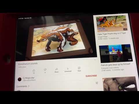 Megatherium sounds