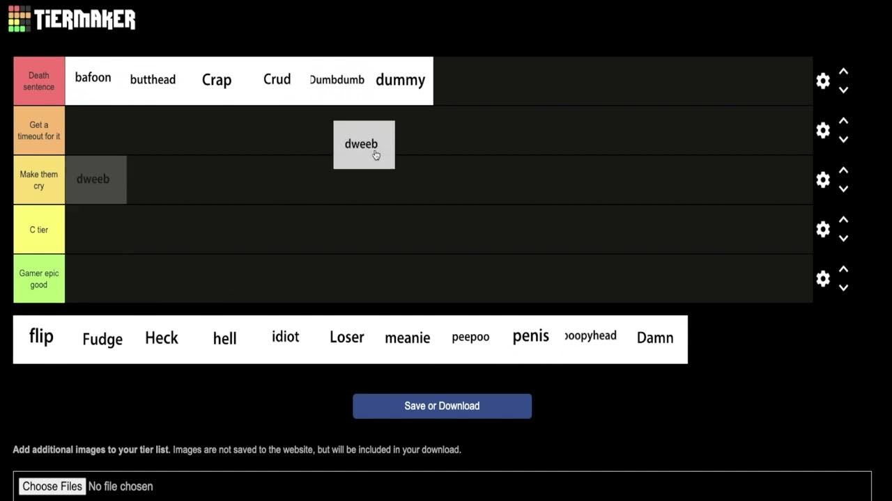worst-swear-words-tier-list-youtube
