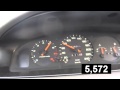 Stock Mazda 626 2.0 FS 0-100 acceleration