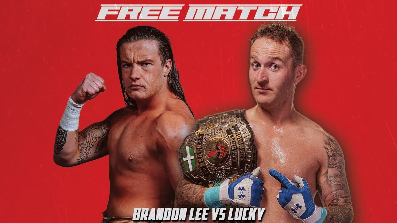 Free Match! Brandon Lee vs Lucky REACH Wrestling