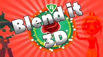 Blend it 3D - 20 LEVELS! Gameplay "iOS & Android best game"
