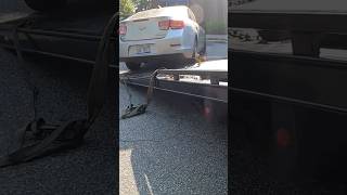Using Skates To Load A Car Wheels Turned Locked No Key .
