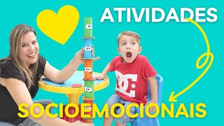 ATIVIDADES SOCIOEMOCIONAIS - COMO FORTALECER A INTELIGÊNCIA  EMOCIONAL E A SAÚDE MENTAL DAS CRIANÇAS