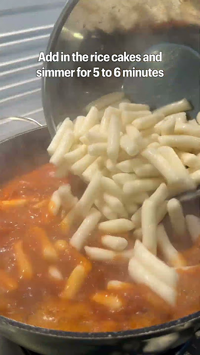 I made Tteokbokki because my husband was CRAVING 🔥