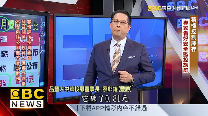 積極控制庫存！ 專家看好「安全監控族群」 - 蔡彰鍠(豐勝)20240314《57爆新聞》精選篇 網路獨播版 - 天天要聞