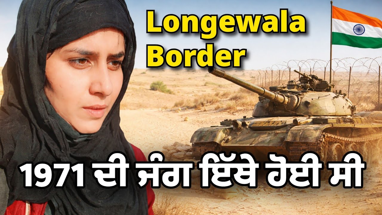 1971 ਦੀ ਜੰਗ ਇੱਥੇ ਹੋਈ ਸੀ/Longewala Border @sarbgillvlogs 
