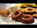 Healthy Doughnuts || Oatmeal Banana Cinnamon Doughnuts