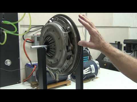 Jeep CJ7 Electric Conversion Episode 10, Balancing Flywheel and Clutch @ev4u