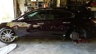 Stillen Nissan Maxima Side Skirt Review Part 2