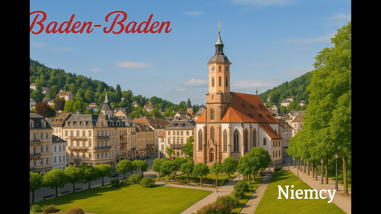 Baden Baden - Przepiękne miasto uzdrowiskowe w Niemczech.