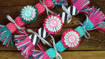 Envelope Punch Board Candy Wrapper Boxes Part 2