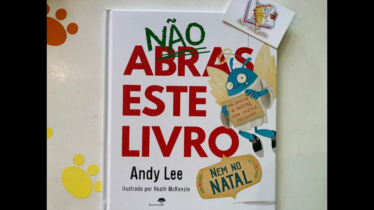 Bom dia Histórias: Não abras este livro Nem no Natal | Senhor Azul