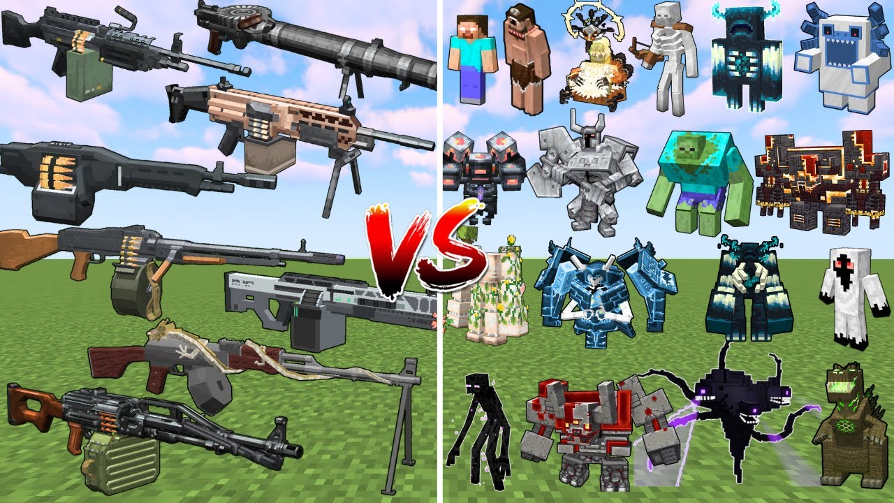 What TaCZ Machine Gun can Beat the Most Boss Mobs in a Row? - YouTube