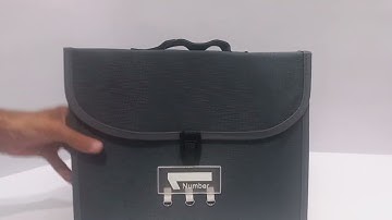 Expanding File Organizer | Accordian File Folder Filing Briefcase with 13 Pockets, Durable Buckle