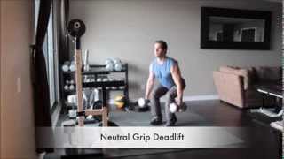How to do a Neutral Grip Deadlift UltimateFitness.TV Workout Video