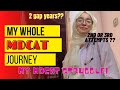 My mdcat journey  very hard for me to tell 2nd or 3rd attempt successful mdcat journey