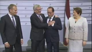 Jean Claude Juncker not giving a fuck compilation-AT ITS MEETING