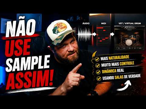HOW TO USE DRUM SAMPLES WITHOUT LOSING A NATURAL SOUND