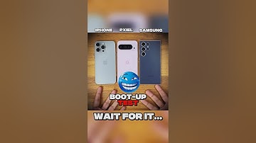 SAMSUNG VS IPHONE VS GOOGLE LATEST SMARTPHONE BOOT_UP ⚡TEST?