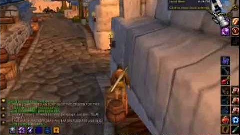 How To: Get Under Stormwind Castle-World of Warcraft
