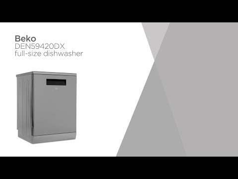 Beko DEN59420DX Full-size Smart Dishwasher - Stainless Steel | Product Overview | Currys PC World