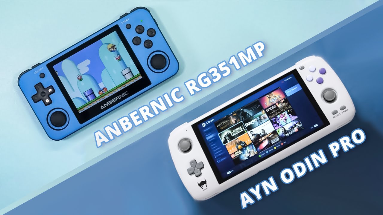 その他 Ayn Odin Pro Best Retro Handheld - Ayn Odin Pro Vs Anbernic RG351MP - YouTube