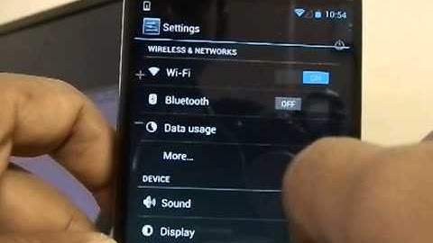 How to check the Storage space available on Nexus 4 phone