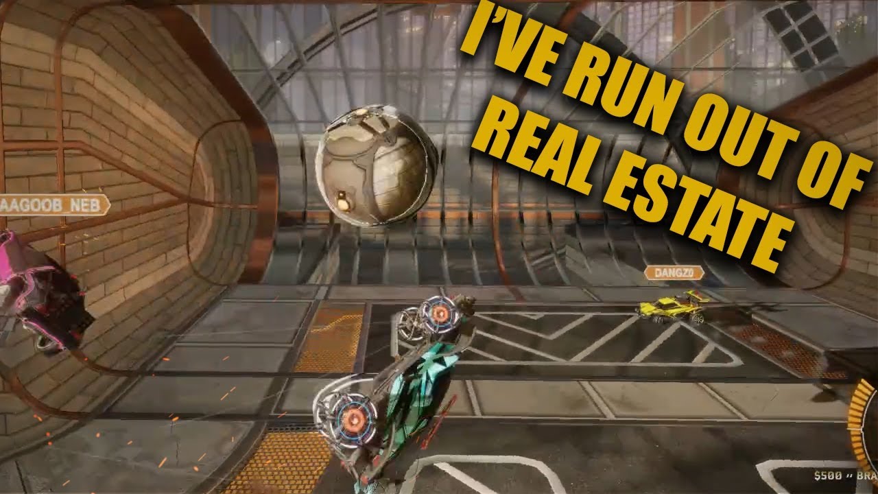 I'VE RUN OUT OF ROOM! - Rocket League