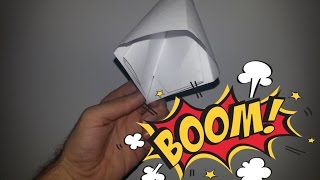 Tirapedos. Explosión con papel. Papiroflexia, origami. (Paper explosion)